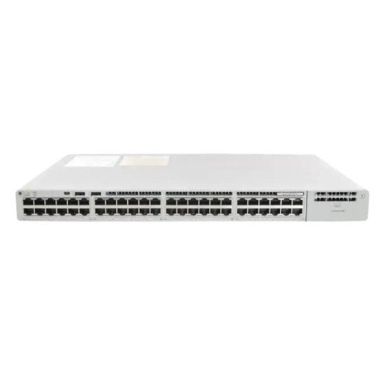 Cisco Catalyst C9200-48P-E 48-Port PoE+ Layer 3 Managed Switch with 1G Uplinks – Refurbished