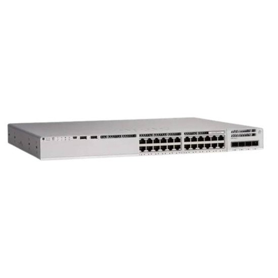 Cisco Catalyst C9200L-24P-4G-E 24-Port Gigabit PoE+ Managed Switch – Refurbished
