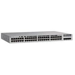 Cisco Catalyst C9200L-48P-4G-E 48-Port PoE+ Layer 3 Managed Switch with 4x 1G SFP Uplinks and Single SMPS – Refurbished