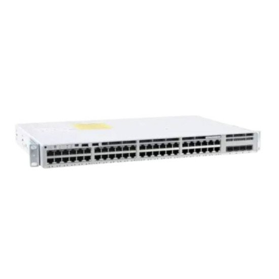 Cisco Catalyst C9200L-48P-4X 48-Port PoE+ Layer 3 Managed Switch with 4x 10G SFP+ Uplinks – Refurbished