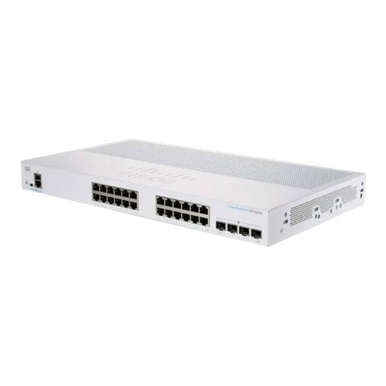 Cisco CBS350-24T-4G-NA 24-Port Gigabit Ethernet Managed Switch with 4 SFP Uplinks – Refurbished Cisco CBS350-24T-4G-NA 24-Port Gigabit Ethernet Managed Switch with 4 SFP Uplinks – Refurbished