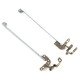 HP COMPAQ Presario CQ62 G62 LCD Screen Hinges HP COMPAQ Presario CQ62 G62 LCD Screen Hinges