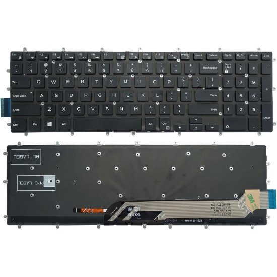Dell Inspiron 15 7567 7566 7577 7587 7570 7580 7778 7779 Laptop Backlit Keyboard
