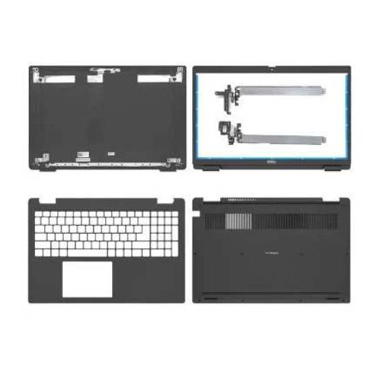 Dell Latitude 3520 E3520 LCD Top Cover Bezel Hinges with Palmrest and Bottom Base Assembly Dell Latitude 3520 E3520 LCD Top Cover Bezel Hinges with Palmrest and Bottom Base Assembly