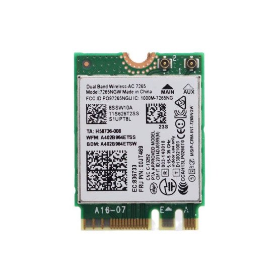 Lenovo ThinkPad E450 E550 E555 L450 T450S T550 W550 X250 X1 Carbon 2nd Gen Wireless WiFi Card Lenovo ThinkPad E450 E550 E555 L450 T450S T550 W550 X250 X1 Carbon 2nd Gen Wireless WiFi Card