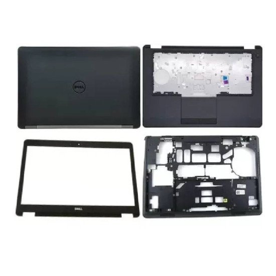 Dell Latitude E5450 Laptop Full Body Housing with LCD Top Cover, Front Bezel, Touchpad Palmrest and Bottom Base