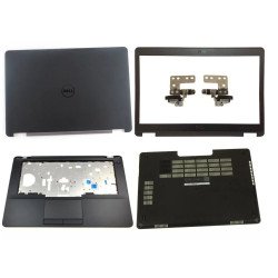 Dell Latitude E5470 Laptop LCD Top Cover Bezel Hinges with Touchpad Palmrest and Bottom Base Full Body Cover Dell Latitude E5470 Laptop LCD Top Cover Bezel Hinges with Touchpad Palmrest and Bottom Base Full Body Cover