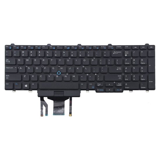 Dell Latitude E5550 E5570 E5580 5550 5580 5590 5591 Backlit Keyboard Dell Latitude E5550 E5570 E5580 5550 5580 5590 5591 Backlit Keyboard