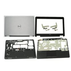 Dell Latitude E7240 LCD Top Cover Bezel Hinges Palmrest Touchpad Bottom Base Assembly