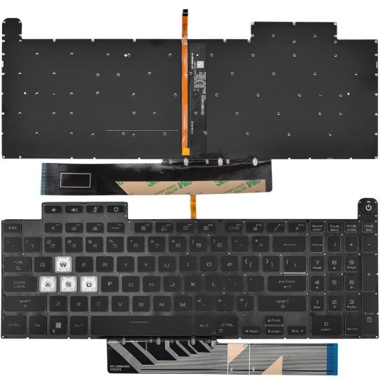 ASUS TUF A15 / F15 Backlit Keyboard – Compatible with FA507, FX507, FX507R ASUS TUF A15 / F15 Backlit Keyboard – Compatible with FA507, FX507, FX507R