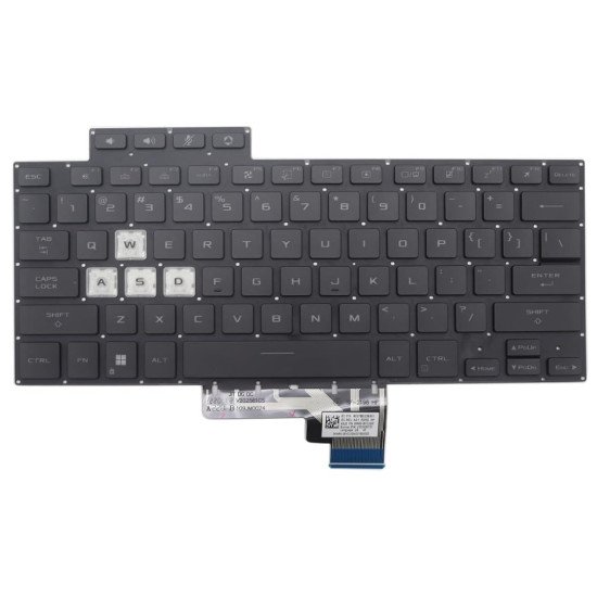 ASUS TUF Air FX516 Series Backlit Keyboard – Compatible with FX516, FX516P, FX516PC, FX516PE