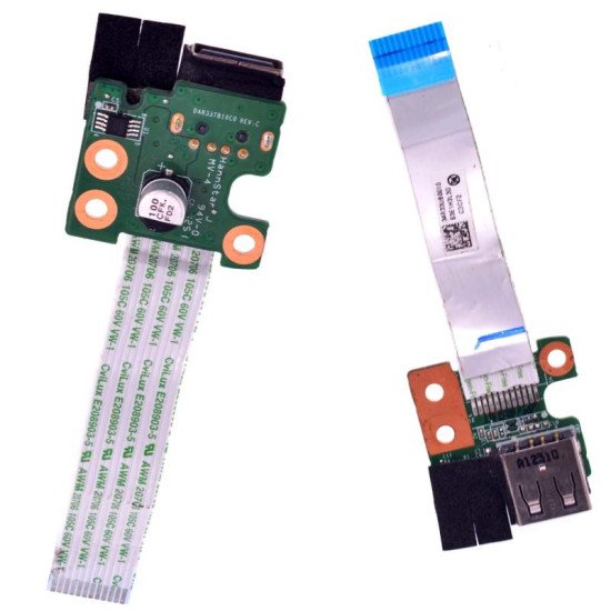 HP Pavilion G4-2000 G6-2000 USB Port Board with Cable