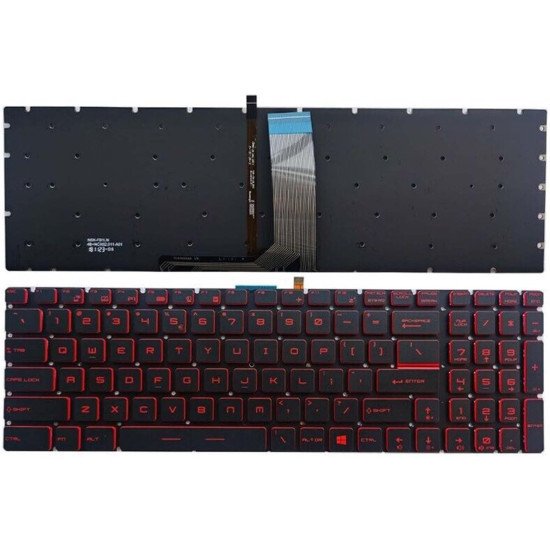 MSI GE62 GE72 GL62 GL72 GL62M GP62 GP65 GE63 GS63 GS63VR GP72 GP75 PE62 GT72 GE73 GE73VR GE75 Series Laptop Backlit Keyboard MSI GE62 GE72 GL62 GL72 GL62M GP62 GP65 GE63 GS63 GS63VR GP72 GP75 PE62 GT72 GE73 GE73VR GE75 Series Laptop Backlit Keyboard