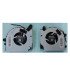 MSI GF75 Laptop CPU GPU Cooling Fan Pair Replacement