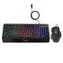 FOXIN Endeavour Gaming Backlit Keyboard with Mouse Combo Wired
