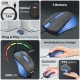 Foxin Glance Blue Wired USB Mouse Foxin Glance Blue Wired USB Mouse