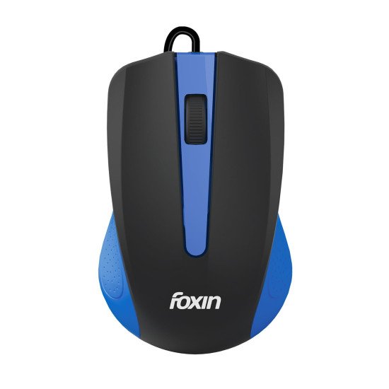 Foxin Glance Blue Wired USB Mouse Foxin Glance Blue Wired USB Mouse