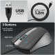 Foxin Glance Grey Wired USB Mouse Foxin Glance Grey Wired USB Mouse