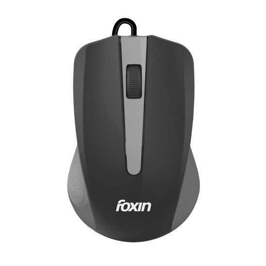 Foxin Glance Grey Wired USB Mouse Foxin Glance Grey Wired USB Mouse