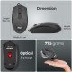Foxin Glide Wired USB Laptop Mouse Foxin Glide Wired USB Laptop Mouse