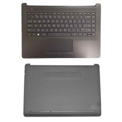 HP 14q-cs 14q-cs0029TU Laptop Touchpad Palmrest Keyboard with Bottom
