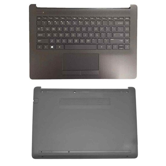 HP 14q-cs 14q-cs0029TU Laptop Touchpad Palmrest Keyboard with Bottom HP 14q-cs 14q-cs0029TU Laptop Touchpad Palmrest Keyboard with Bottom