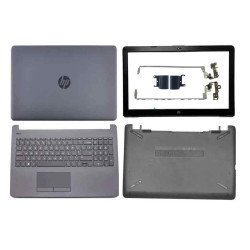 HP 15-BS 15-BR 15-BW 15T-BR 15T-BS 15Z-BW 250 255 G6 LCD TOP Cover Bezel Hinges with Touchpad Palmrest Keyboard and Bottom Base Full Panel Body HP 15-BS 15-BR 15-BW 15T-BR 15T-BS 15Z-BW 250 255 G6 LCD TOP Cover Bezel Hinges with Touchpad Palmrest Keyboard and Bottom Base Full Panel Body