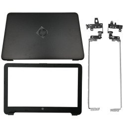 HP 15-AC 15-AY 15-BA 15-AF 15-ay020TU LCD Top Cover Bezel with Hinges ABH HP 15-AC 15-AY 15-BA 15-AF 15-ay020TU LCD Top Cover Bezel with Hinges ABH