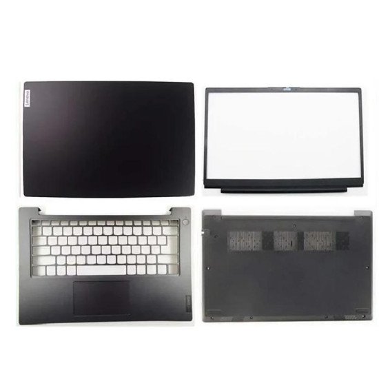 Lenovo K14 Gen 1 LCD Top cover Bezel Hinges with Touchpad Palmrest and Bottom Base Lenovo K14 Gen 1 LCD Top cover Bezel Hinges with Touchpad Palmrest and Bottom Base