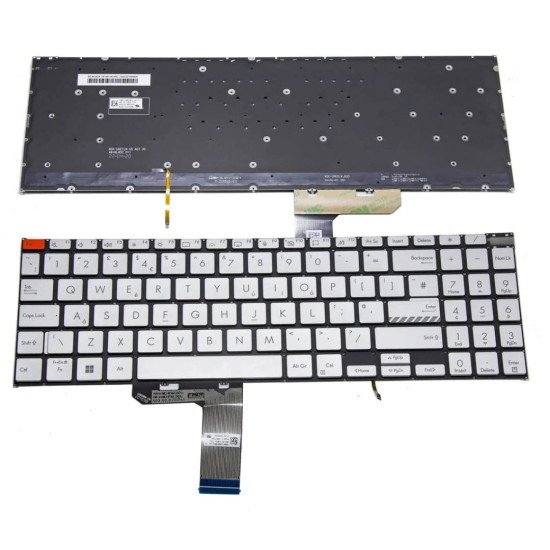 ASUS VivoBook Pro 15X OLED K6602 K6602zc K6602ze Backlit Keyboard ASUS VivoBook Pro 15X OLED K6602 K6602zc K6602ze Backlit Keyboard