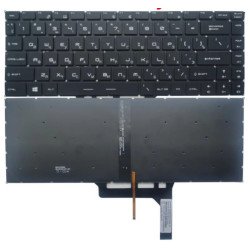 MSI Modern 14 B4MW MS-14DK B10MW B11MO B11MOU B45MW MS-14D1 MS-14D3 Modern 15 A11M A11ML A11SBU MS-1552 Summit B14 A11M B15 A11M Laptop White Backlit Keyboard Gray