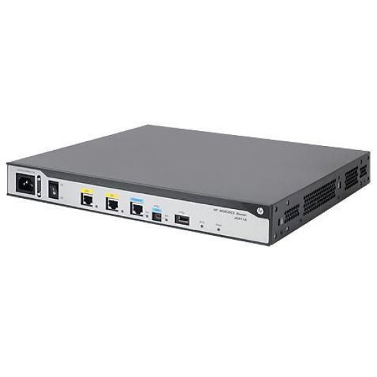 Used HPE FlexNetwork MSR2003 AC Router 2 Ports - 2 RJ-45 Port JG411A Used HPE FlexNetwork MSR2003 AC Router 2 Ports - 2 RJ-45 Port JG411A