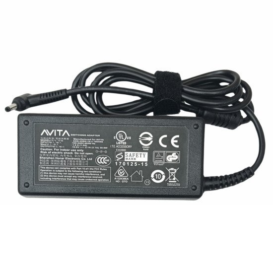 Compatible for AVITA NS14A6 NS14A9 40W 19V 2.1A Laptop Charger Adapter