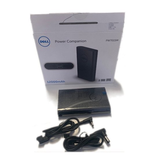 Dell 12000mAH Travel Power Bank Notebook Portable Charger PW7015M PW701M Dell 12000mAH Travel Power Bank Notebook Portable Charger PW7015M PW701M