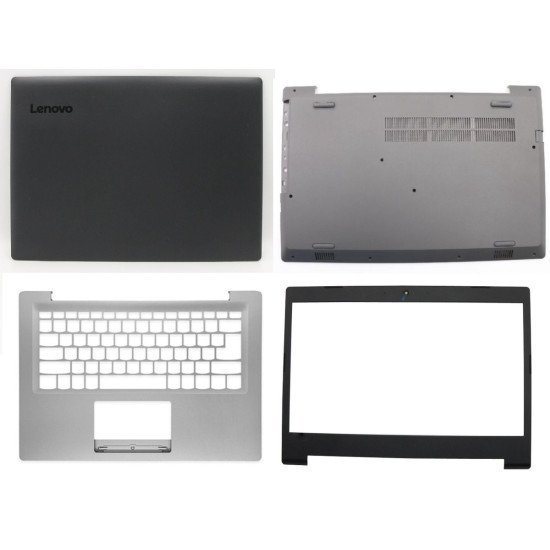 Lenovo Ideapad S340-15IWL S340-15API LCD Top Cover Bezel with Palmrest and Bottom Base Body Full Assembly Lenovo Ideapad S340-15IWL S340-15API LCD Top Cover Bezel with Palmrest and Bottom Base Body Full Assembly