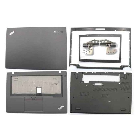 Lenovo Thinkpad T440 T450 T460 Top Back Cover Bezel Hinges with Touchpad Palmrest and Bottom Base Body Assembly Lenovo Thinkpad T440 T450 T460 Top Back Cover Bezel Hinges with Touchpad Palmrest and Bottom Base Body Assembly