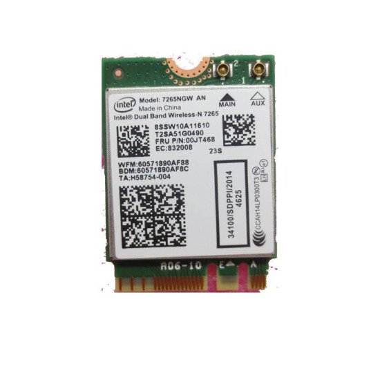 Lenovo ThinkPad T450 Laptop WiFi Wireless Network Card Lenovo ThinkPad T450 Laptop WiFi Wireless Network Card