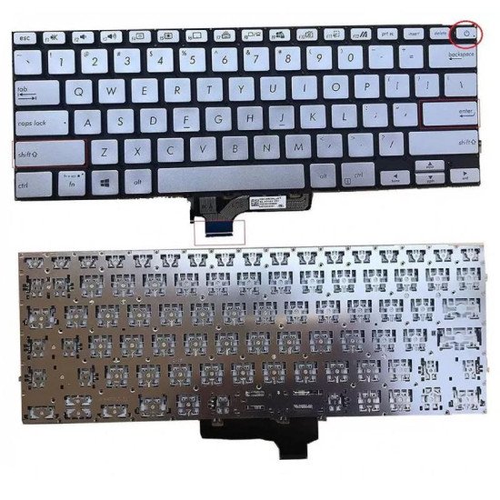 Asus ZenBook 14 UX431F UM431D BX431 U4500F S431F S431FA S431FL Laptop Keyboard Replacement