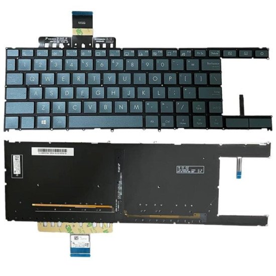 ASUS ZenBook Duo UX481 UX481F UX481FA UX481FL UX4100E UX4000 Laptop Backlit Keyboard ASUS ZenBook Duo UX481 UX481F UX481FA UX481FL UX4100E UX4000 Laptop Backlit Keyboard
