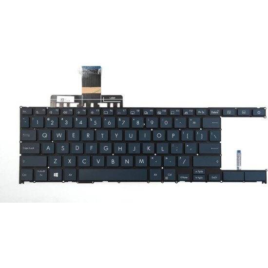 Asus Zenbook Duo Pro 14 UX8402 UX8402ZA UX8402ZE UX4100E UX4100EA Laptop Backlit Keyboard Asus Zenbook Duo Pro 14 UX8402 UX8402ZA UX8402ZE UX4100E UX4100EA Laptop Backlit Keyboard