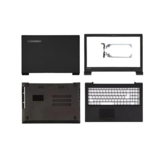 Lenovo V110-15ISK LCD Top Cover Front Bezel Hinges Touchpad Palmrest Bottom Base Full Assembly