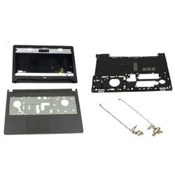 Dell Inspiron 5558 5559 Vostro 3558 3559 LCD Top Cover Bezel Hinges with Touchpad Palmrest and Bottom Base Full Body Assembly