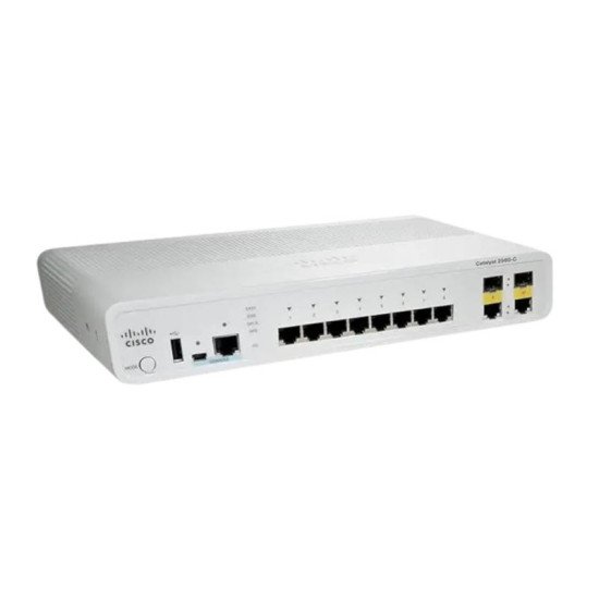 Cisco Catalyst WS-C2960C-8PC-L 8-Port Gigabit Ethernet PoE Compact Managed Switch – Refurbished Cisco Catalyst WS-C2960C-8PC-L 8-Port Gigabit Ethernet PoE Compact Managed Switch – Refurbished