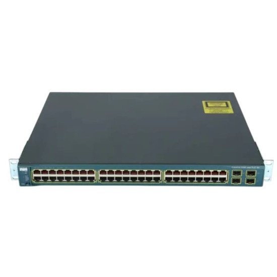 Cisco Catalyst WS-C3560G-48PS-S 48-Port Gigabit PoE Managed Switch with 4 SFP Uplinks – Refurbished Cisco Catalyst WS-C3560G-48PS-S 48-Port Gigabit PoE Managed Switch with 4 SFP Uplinks – Refurbished