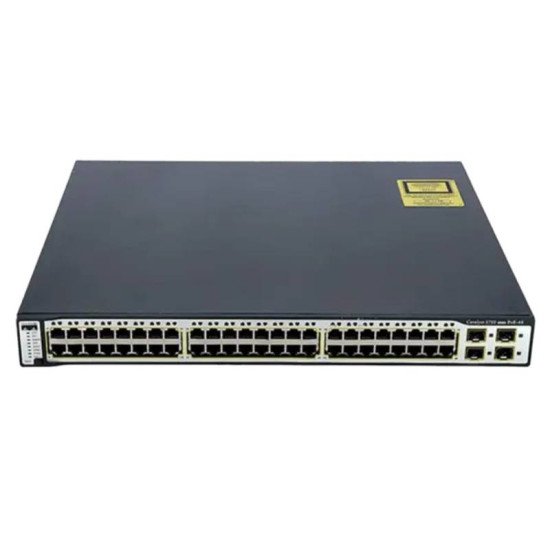 Cisco Catalyst WS-C3850-48PS-S 48-Port PoE+ Managed Switch – Refurbished