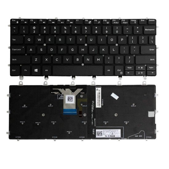 Dell XPS 13 9365 Backlit Keyboard