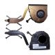 Lenovo ThinkPad YOGA 260 YOGA X380 370 S1 Laptop Cooling Heatsink Fan Lenovo ThinkPad YOGA 260 YOGA X380 370 S1 Laptop Cooling Heatsink Fan