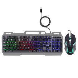 FOXIN Thunder Gaming Backlit Keyboard with Mouse Combo FOXIN Thunder Gaming Backlit Keyboard with Mouse Combo