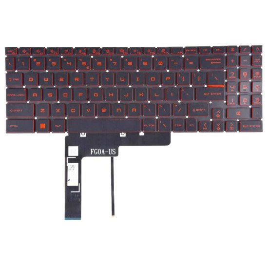 MSI Katana GF66 GF76 Pulse GL66 GL76 Laptop Backlit Keyboard