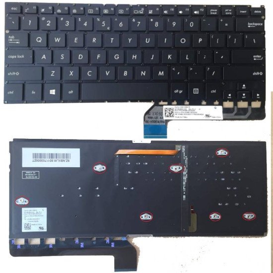 ASUS ZenBook UX360 UX360U UX360UAK Flip UX360CA UX360 UX360UA Laptop Backlit Keyboard